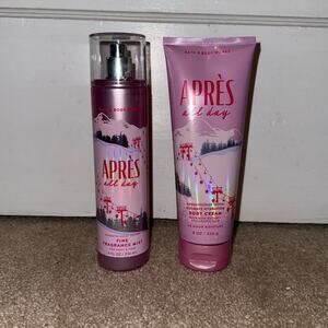 New Bath & Body Works Apres All Day Collection Set
